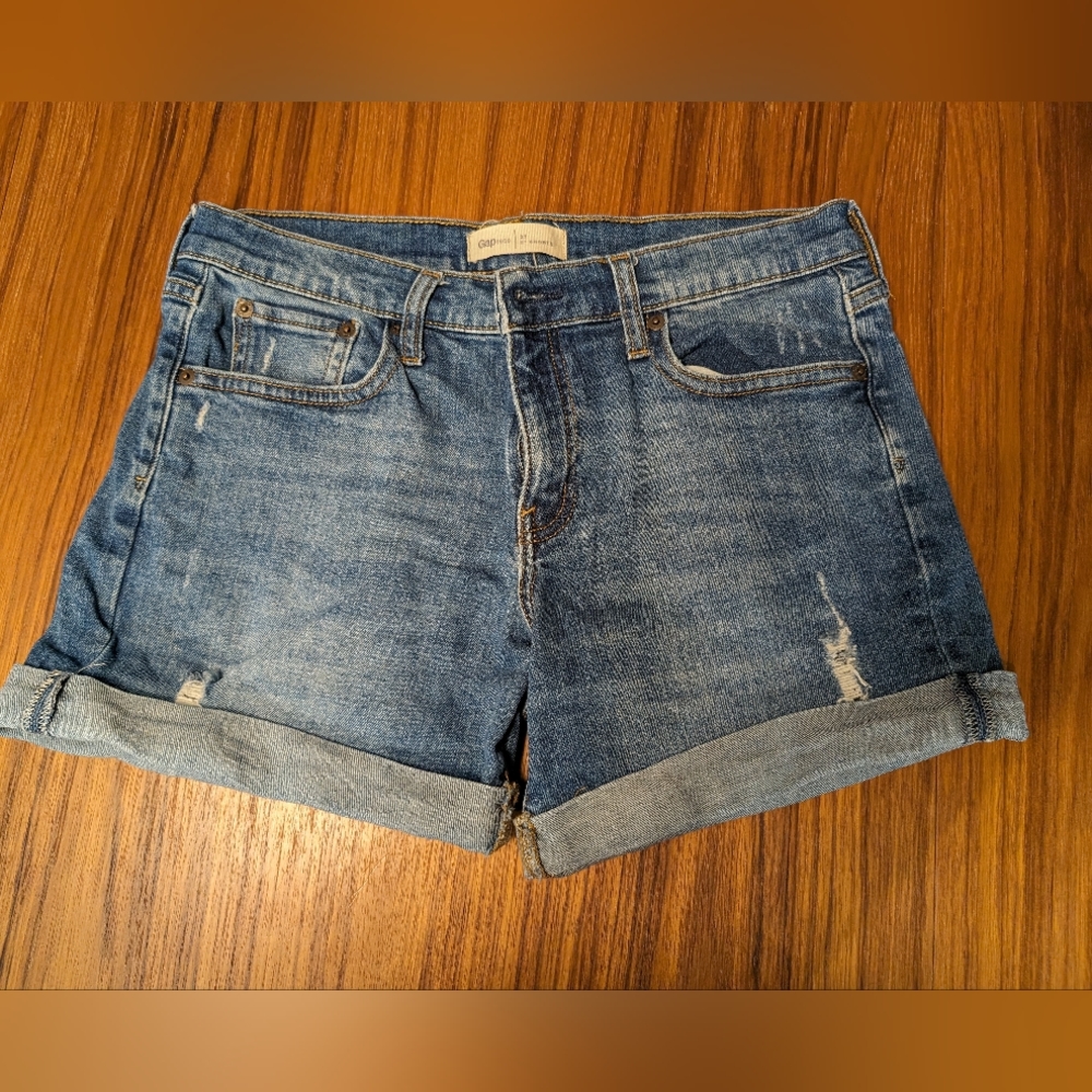 Gap denim shorts sz 27
